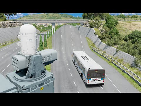 Cars vs Giant Bulge #8 - BeamNG DRIVE | SmashChan