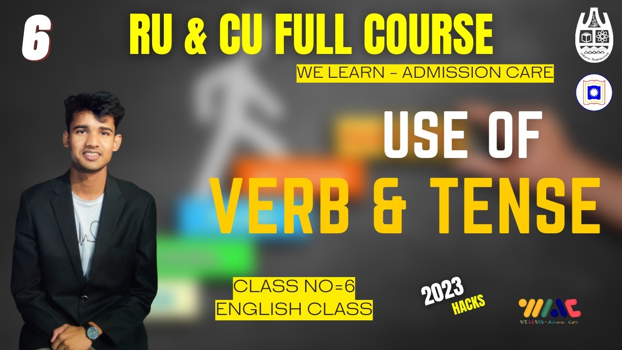 USE OF VERB & TENSE || RU & CU Full Course || Class-6 - YouTube