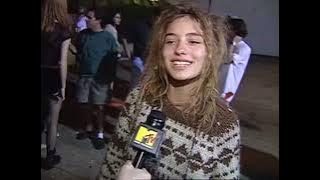1996# Hippy chick with a dog is interviewed outside a Phish concert on Halloween#fyp #shorts #foryou