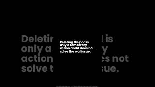 Stop Restarting Failed Pods! Do THIS Instead 🛑 #Shorts #devops #aws #cloudsecuritypodcast