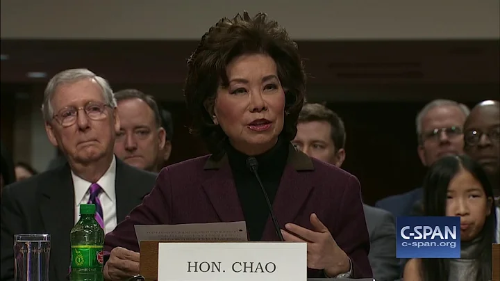Secretary of Transportation Nominee Elaine Chao Op...