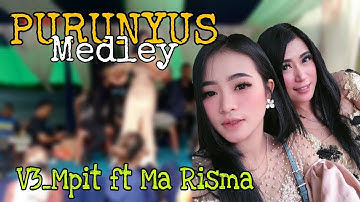 Ibu Ibu Barbar || Purunyus Medley - Voc V3 mpit & Teh Risma || Live Paseh
