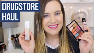 DRUGSTORE HAUL (New Wet n Wild, Maybelline, Garnier + more) | makingupashlee