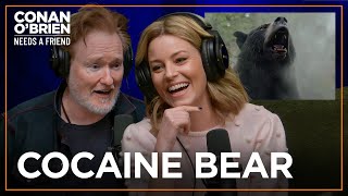 Conan Had No Idea Elizabeth Banks Directed Cocaine Bear Conan O Brien Needs A Fr