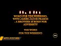 Word For The Weekend With James Jacob Prasch A Brother Is Born For Adversity Word For The Weekend With James Jacob Prasch A Brother Is Born For Adversity