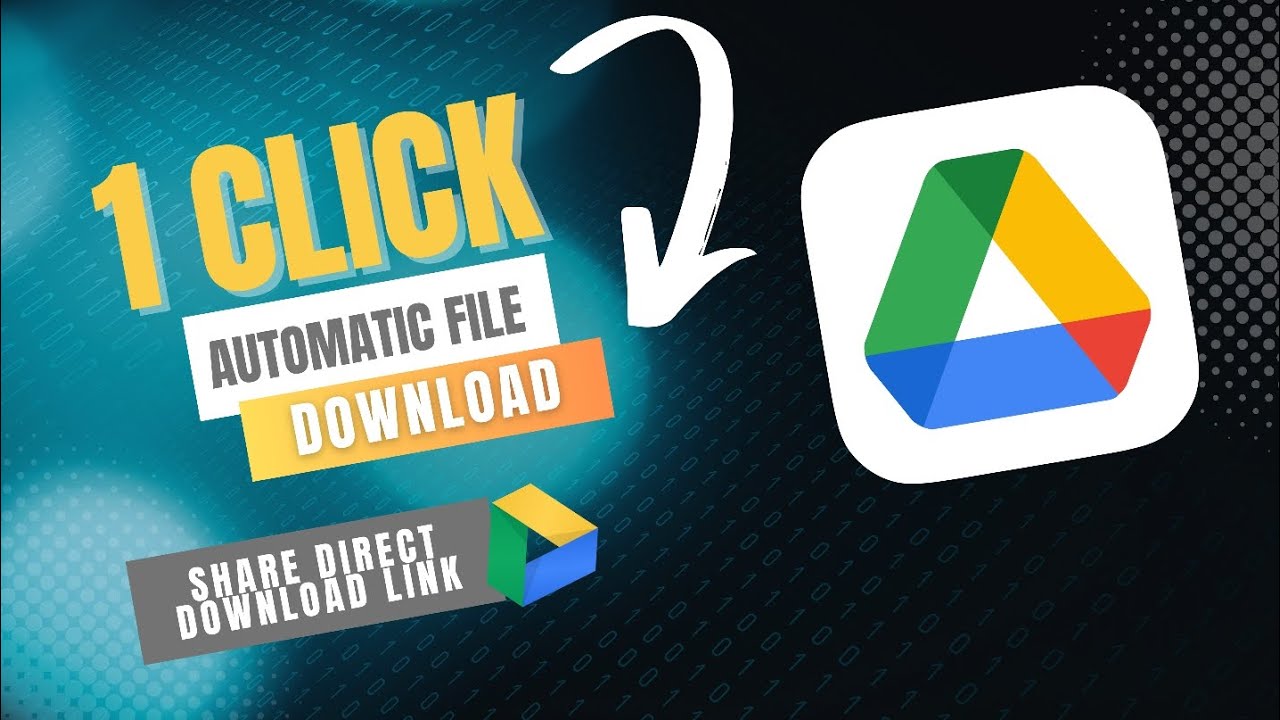 Create Direct Download Link Google Drive 1 Click Automatically file Download  SezanMahmood