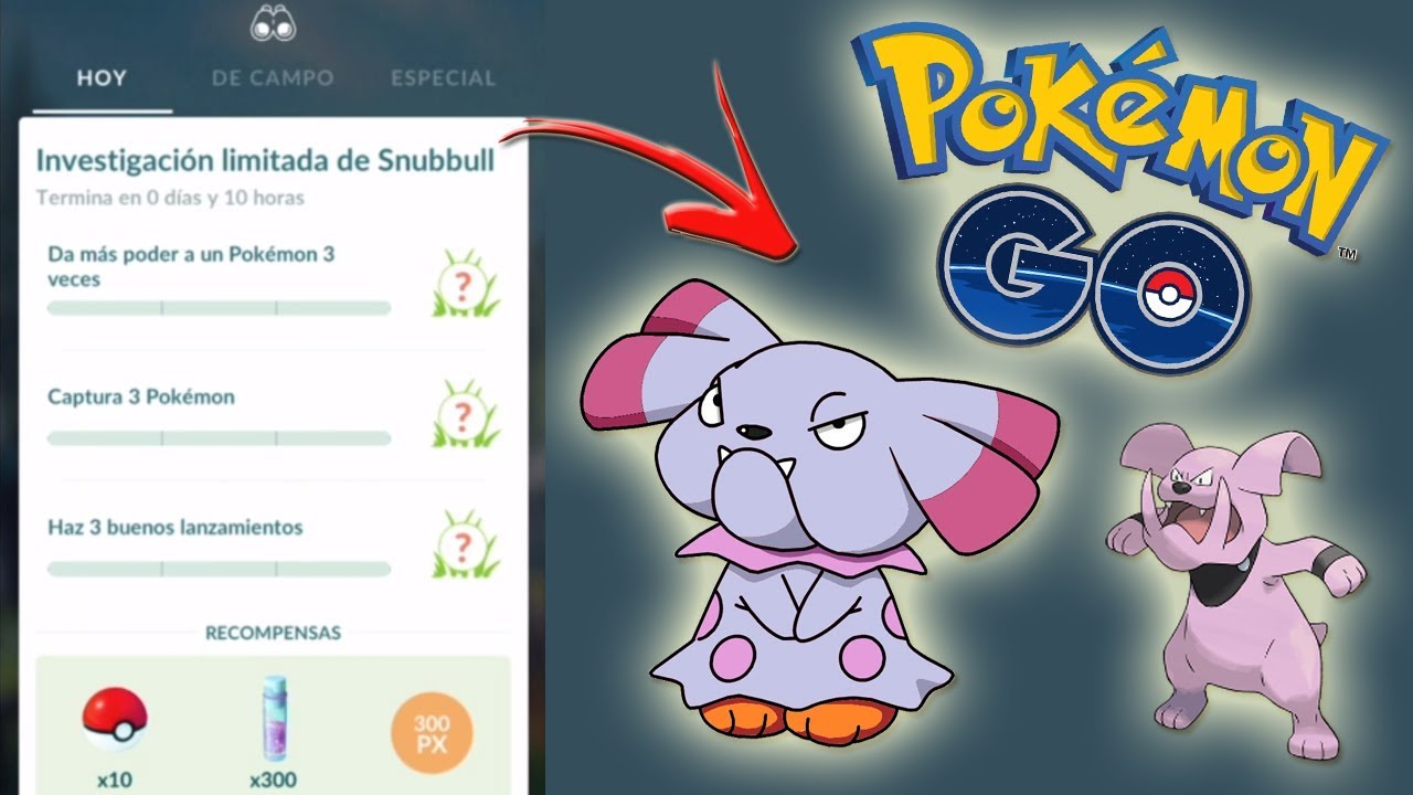 Pokémon Go: Pesquisa do Snubbull e Dia de Incenso - Pokémothim