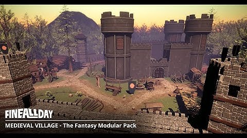 Medieval Village - The fantasy modular Pack