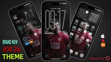 IOS 26  STYLE  THEME _ NO ROOT🚫 NO APK _  FULL  IOS STYLE THEME  XIAOMI GLOBAL 