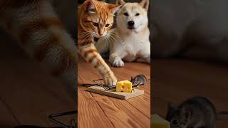 Will It Press the Trap 🐭⚡ Cat, Mouse, and Dog — More Traps, More Laughs! #cat #cute #kitten Net Worth