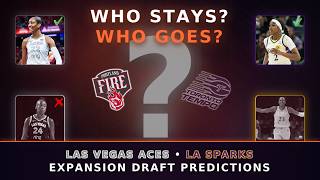 WNBA Expansion Draft 2026 | Predicting the 5 Protected Players: Las Vegas Aces &amp; LA Sparks
