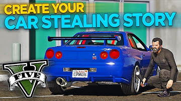 GTA 5 Tutorial: Creating a Thrilling Car Stealing Story like Techno Gamerz