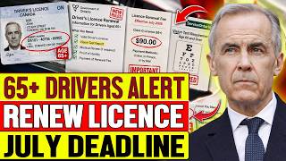 65+ Canadian Drivers Alert What You Need to Renew Your Licence in July 2026