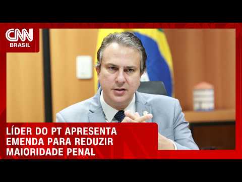Líder do PT ignora resistência e apresenta emenda para reduzir maioridade penal | CNN 360°