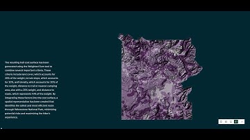 Least Cost Path Analysis StoryMap