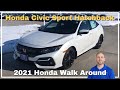 2021 Honda Civic Hatchback Sport Walk Around