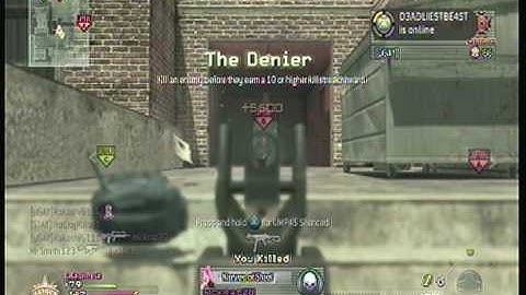 Modern Warfare 2: Triple Headshot Collateral with FAMAS