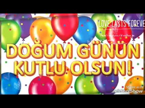 Doğum günün kutlu olsun bitanem