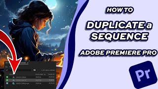 How to Duplicate a Sequence [Adobe Premiere Pro]