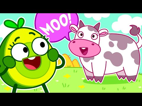 Pit and Penny Learn Sounds 🤩 || Best Learning Cartoons by Pit & Penny Stories 🥑✨