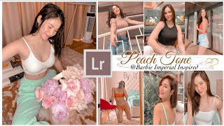 PEACH TONE @BarbieImperial Inspired| Lightroom Mobile Preset Tutorial screenshot 4