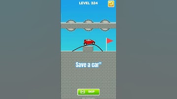 draw bridge puzzle level 223 to  226 #viral #trending #gaming #shorts #cargames #carpuzzle #ytshorts