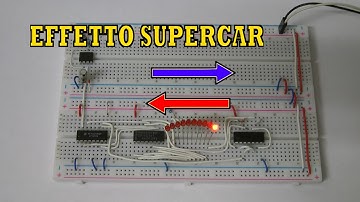 Luci sequenziali (effetto Supercar)