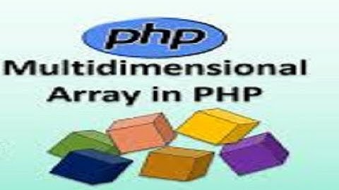 Read two dimentional array in php
