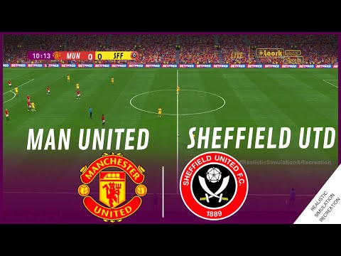 LIVE | Man United vs Sheffield Premier League 24/24 Full Match Live - VG Simulation