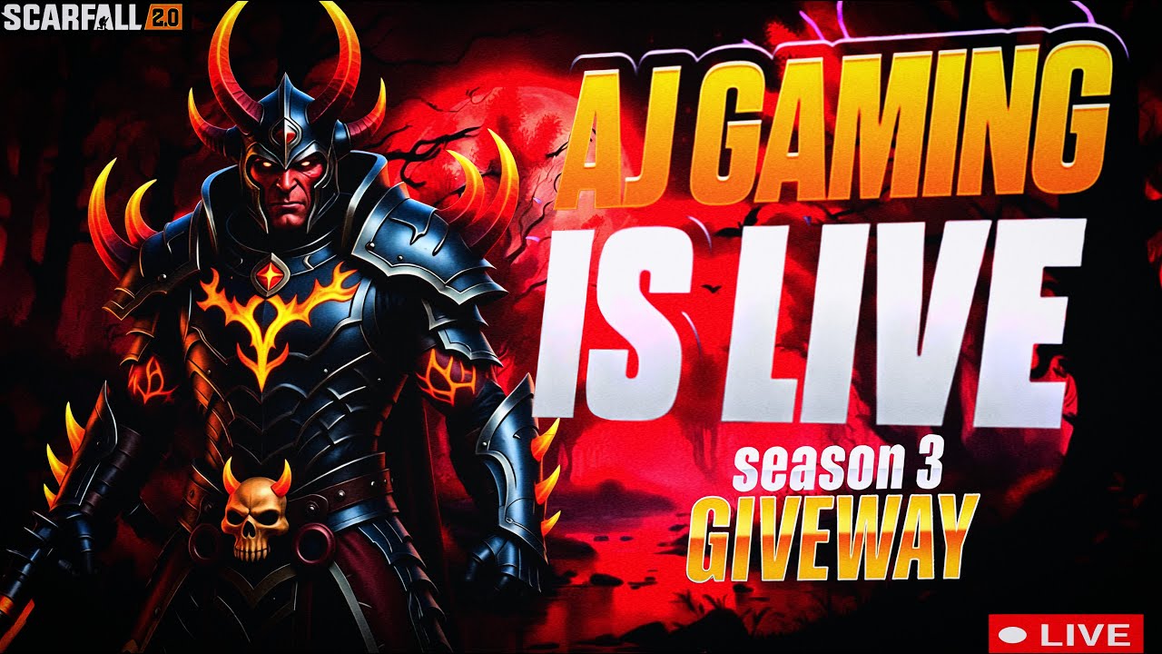 SCARFALL 2.0 LIVE || WINTER UPDATE +GIVEAWAY 🎁 