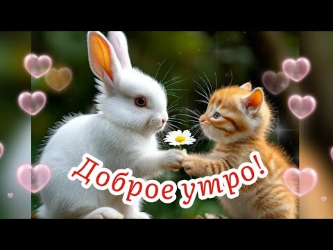 💝Милое пожелание доброго утра! 🙂