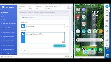 how to send single sms
