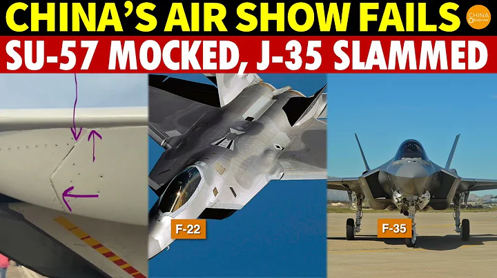 China Air Show Fails: Russian Su-57 Mocked for Rough Finish, China’s J-35A Called a Copycat
