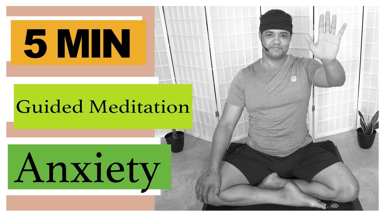 5 Minute Guided Meditation for Anxiety #4 | Meditation with Rene - YouTube