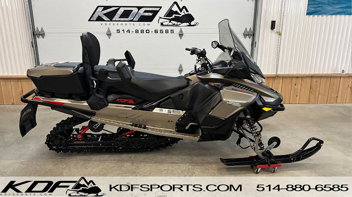 Ski doo grand touring 900 ace for sale