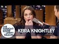 Keira knightley plays despacito on her teeth and reveals a love actually secret