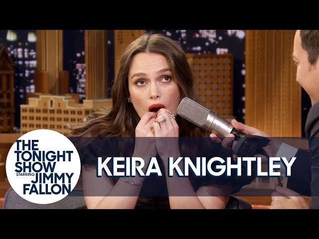 Keira Knightley Plays "Despacito" on Her Teeth and Reveals a "Love Actually" Secret