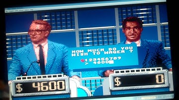 Jeopardy Sega Genesis Game 2 Part 1