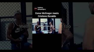 When Conor McGregor met Cristiano Ronaldo. #conormcgregor #cristianoronaldo