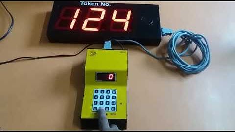 Token Display System- Voice English