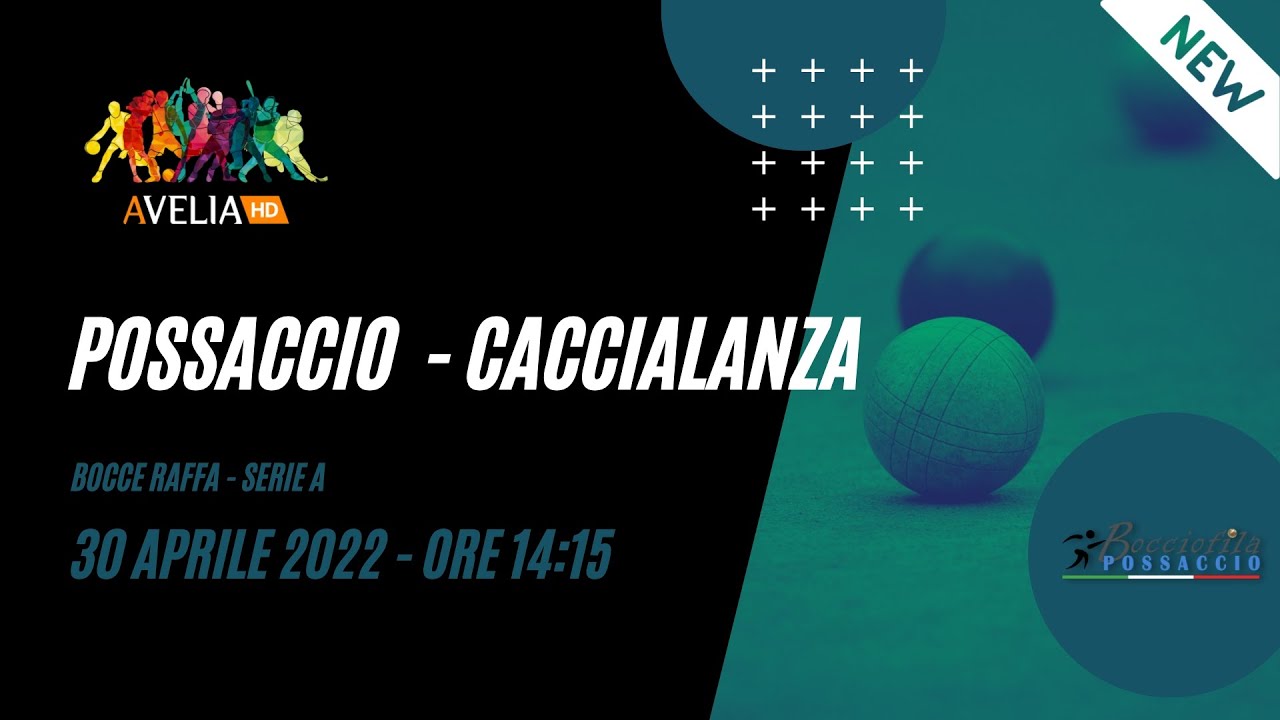 Possaccio VS Mp Filtri Caccialanza  (Bocce Raffa, Campionato di Serie A - 2022)