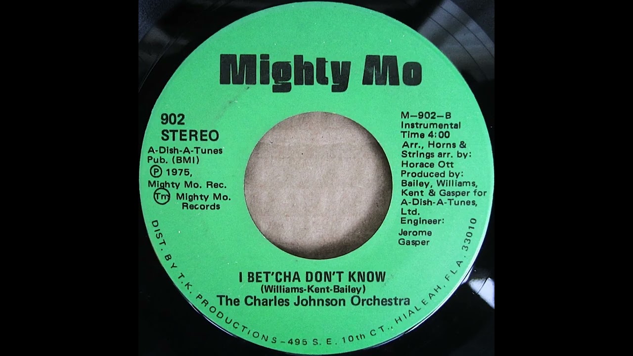 The Charles Johnson Orchestra — I Bet