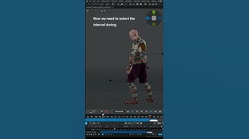 Cascadeur Know How - Blending a Pose Using Interval Edit Mode