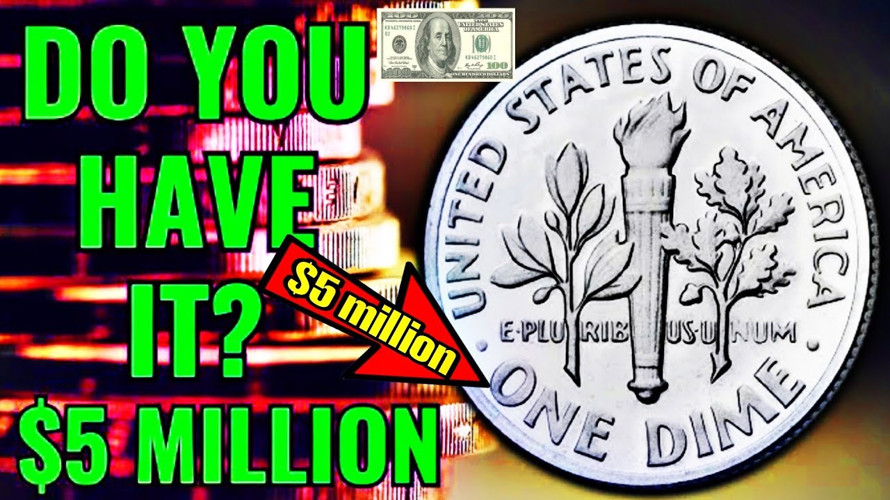 TOP 6 MOST  VALUABLE  US  ONE DIME COINS  THE  ROOSEVELT  most  EXPENSIVE SILVER  DIMES  worth BIg,