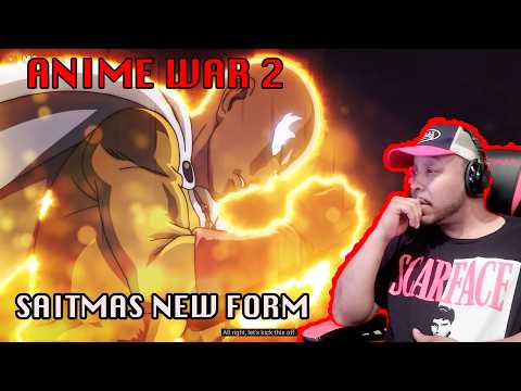 MASTAR MEDIA DID IT AGAIN! | ANIME WAR 2| MUST SEE - SAITAMA'S NEW FORM REACTION
