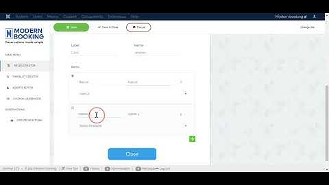 Step by step - setup forms