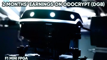 FPGA Earnings: Odocrypt Mining After 2 Months (Profits & Electricity) F1 Mini Blackminer Digibyte