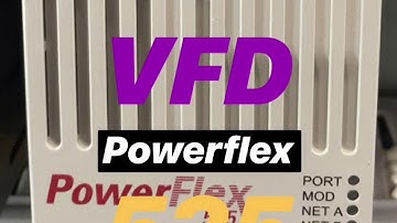 Quick Setup of Variable Frequency Drive in Hindi. Allen Bradly VFD Powerflex 525 series Quick Setup.