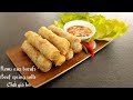 Spring rolls  beef spring rolls recipe  vietnamese cooking  minh