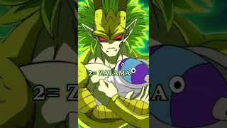 top 3 Strongest Dragon Ball characters then zeno #viralvideo #animefacts #dragonballsuper